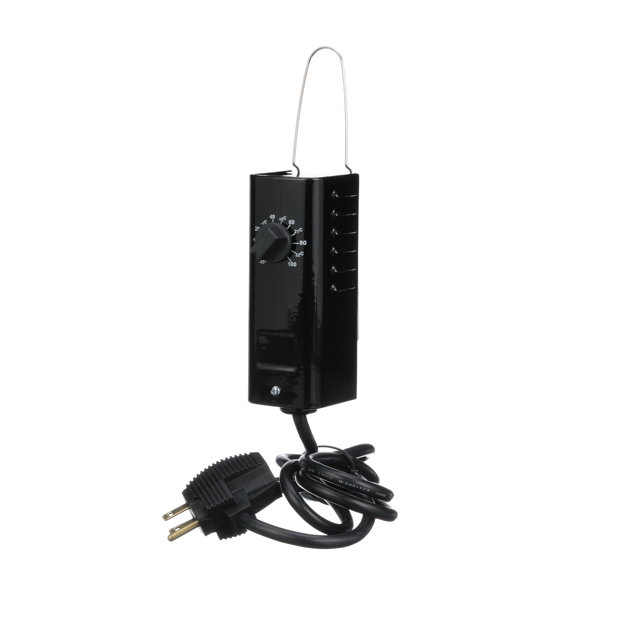 TPI SPST Heat Only Thermostat - Rugged Steel Case, 6ft. Cord, Model# KT121